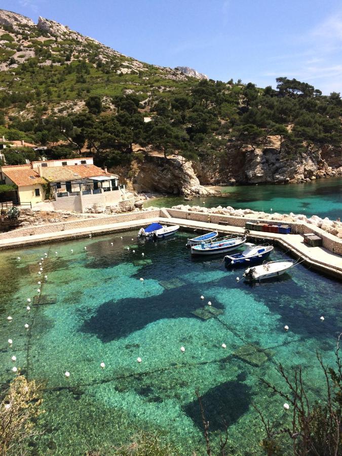 Le Sept Charmant Studio Aux Portes Des Calanques Cassis Exterior photo